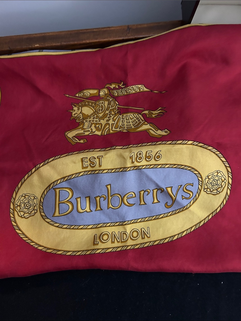 Soft Vintage Burberrys Scarf